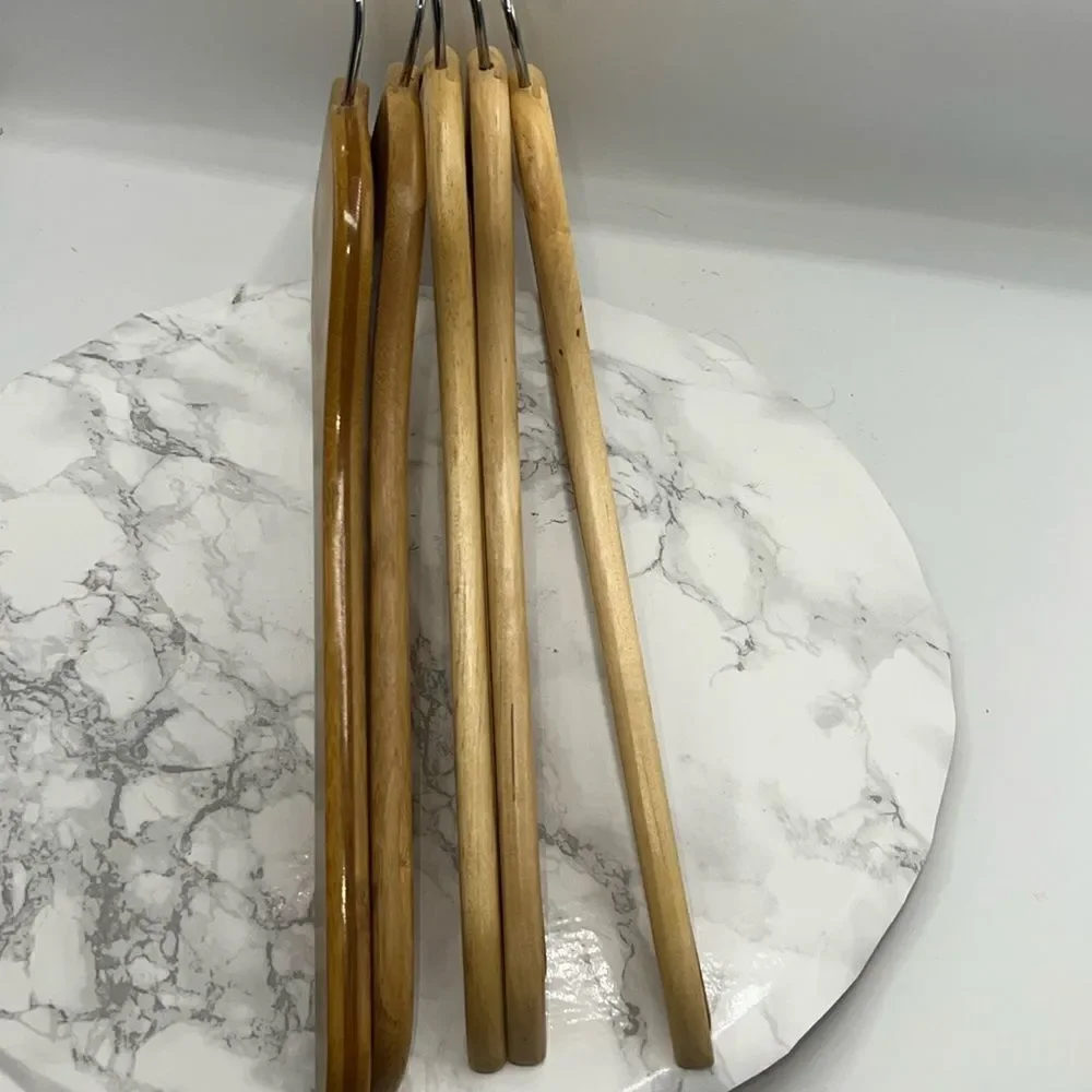 Wood Hangers-Set of 5